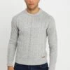 Pier One Strickpullover - Mottled Grey -Bekleidungsgeschäft 94f708945e1b4d97886b8f21fc0839d0