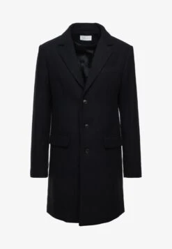 Pier One Klassischer Mantel - Dark Blue 11 Pier One Klassischer Mantel - Dark Blue -Bekleidungsgeschäft 96cbc5d7d0be48638eb63ddeede19e49