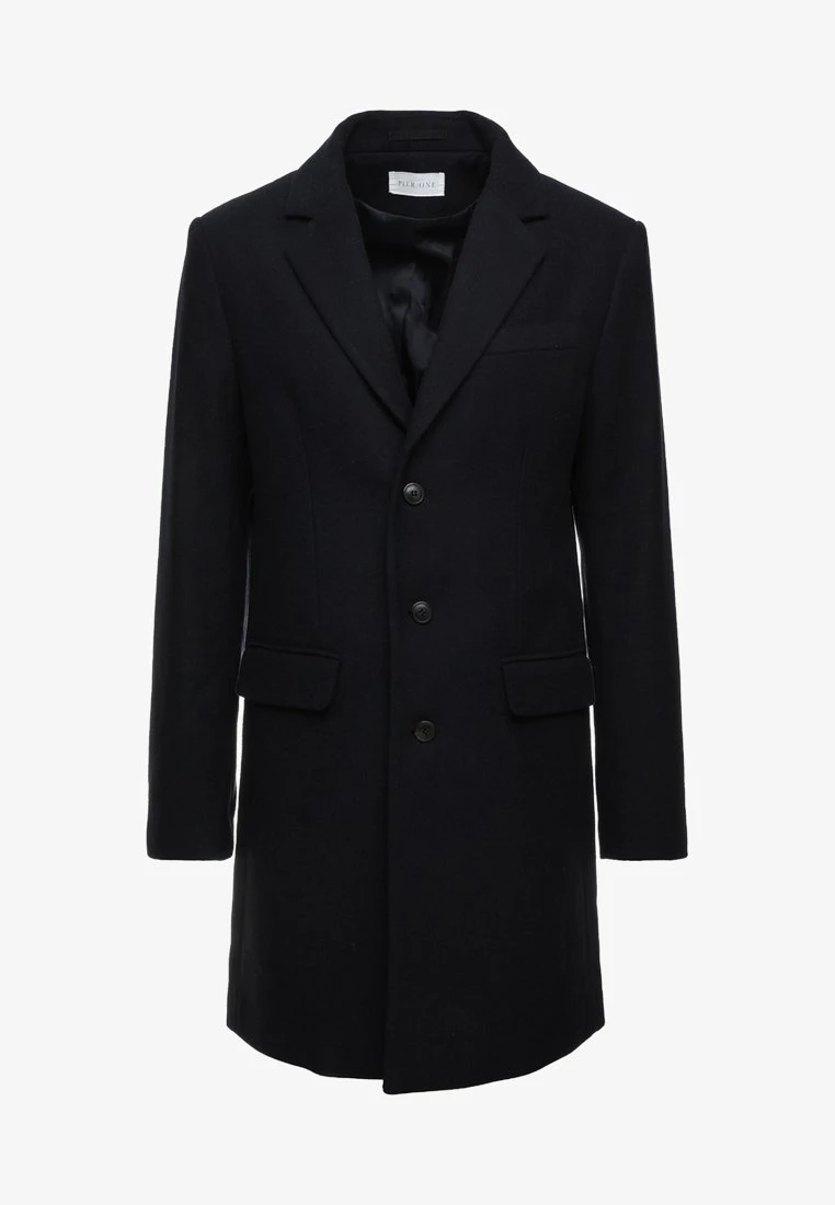 Pier One Klassischer Mantel - Dark Blue 6 Pier One Klassischer Mantel - Dark Blue – Bild 4