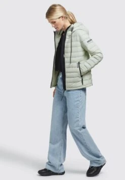 Khujo LOVINA MATT - Winterjacke - Blassgrün -Bekleidungsgeschäft 96d03a965ead441daa91e9b88d58dec2