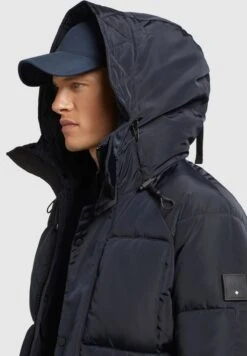 Khujo JEDI - Winterjacke - Graublau -Bekleidungsgeschäft 98675026f46c4a1fa7309e7aad6e877f