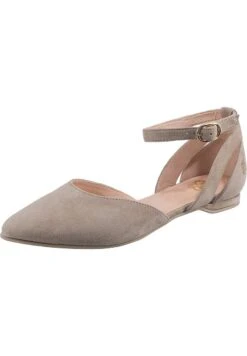 Apple Of Eden SS22-BENY KLASSISCHE - Riemchenballerina - Taupe -Bekleidungsgeschäft 98aa0a6d9eb8401c82be9238db299e66