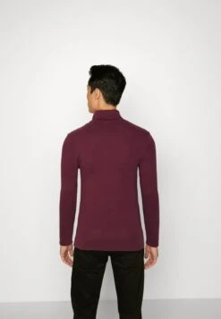Pier One 2 PACK - Langarmshirt - Beige/bordeaux -Bekleidungsgeschäft 99114d314988483e8d3173b219b06a35