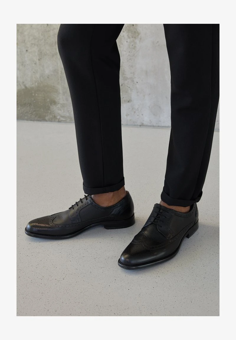 Pier One LEATHER - Business-Schnürer - Black 4 Pier One LEATHER - Business-Schnürer - Black – Bild 2