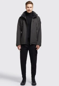 Khujo ADAM - Regenjacke / Wasserabweisende Jacke - Braun -Bekleidungsgeschäft 9e72e2060a5d425c9b8660338928012e