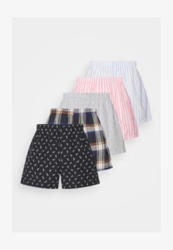 Pier One 5 PACK - Boxershorts - Blue/dark Blue/pink - -Bekleidungsgeschäft 9fb699084db745fb82f3afe419449e07