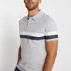 Pier One Poloshirt - Mottled Light Grey -Bekleidungsgeschäft a7d148c3282e4bc8be6f946a203cc498