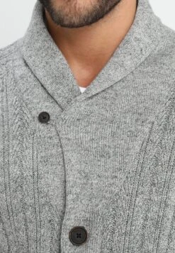 Pier One Strickjacke - Mottled Dark Grey -Bekleidungsgeschäft a81bf8b9d0cc4071ae6e5334e2ae0b0e