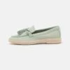 Anna Field LEATHER - Slipper - Mint -Bekleidungsgeschäft a89891cc512b414b87f166cb0ab25b8a