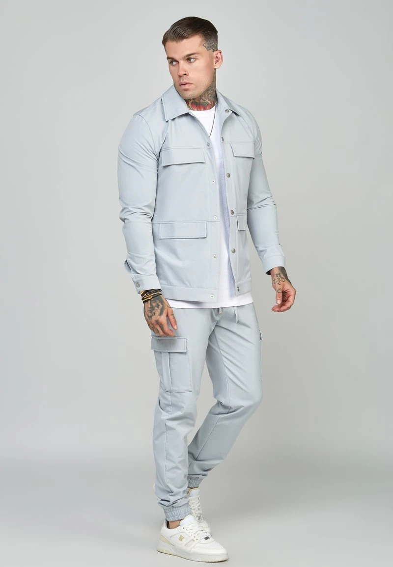 SikSilk UTILITY - Cargohose - Grey 3 SikSilk UTILITY - Cargohose - Grey