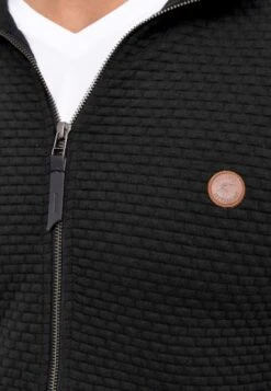 Indicode Jeans BERMIE - Sweatjacke - Black 13 Indicode Jeans BERMIE - Sweatjacke - Black -Bekleidungsgeschäft b571643bd8c84dc5931fb4247ff567ff