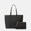 Anna Field SET - Shopping Bag - 802 - Black -Bekleidungsgeschäft bde2e9553ab241b48ead3ea7fb460ebe