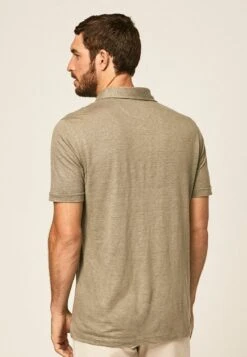 Hackett London JSY STR TRIM - Poloshirt - Khaki -Bekleidungsgeschäft c02f00418ede45c5805f9ec5c66f7550