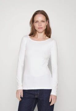 Anna Field 2 PACK - Langarmshirt - White/green 11 Anna Field 2 PACK - Langarmshirt - White/green -Bekleidungsgeschäft c1921cb821434906a8deea7b799d682f