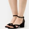 LEATHER WIDE FIT - Riemensandalette - Black 1 LEATHER WIDE FIT - Riemensandalette - Black -Bekleidungsgeschäft c71db8a1b1cf4394a9f456b01c006571