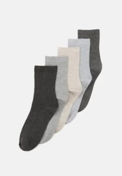 Anna Field 5 PACK - Socken - Beige/black/grey -Bekleidungsgeschäft c9d3ce9961794b6aa47248952f7fb165