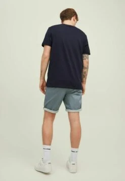 Jack & Jones PRINT - Shorts - Slate Gray -Bekleidungsgeschäft c9e47f14903c4eb5b39adfc80c18f94c