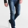 Pier One Jeans Straight Leg - Washed Dark Blue -Bekleidungsgeschäft cb9af6f2a5f040458294712e4f6a805c