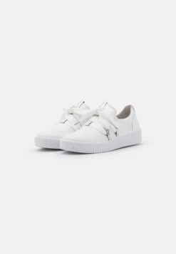 Gabor Sneaker Low - Weiss/silber -Bekleidungsgeschäft cc105fe94af44b678cf10e60d0d94e2d
