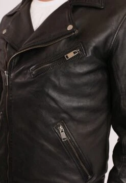 LE TEMPS DES CERISES LAMBERT - Lederjacke - Black -Bekleidungsgeschäft cc7396d0296f452c8f69511020b91569