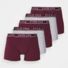 Pier One 5 PACK - Panties - Bordeaux/mottled Grey -Bekleidungsgeschäft d14cfd0e857342e5ab780ebed3841c16