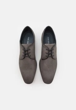 Pier One LEATHER - Schnürer - Dark Grey -Bekleidungsgeschäft d23975841af045e1be7d4881d1e30800