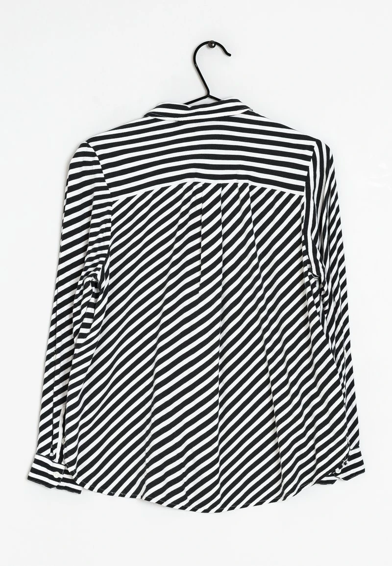 STREET ONE Hemdbluse - Black/white 4 STREET ONE Hemdbluse - Black/white – Bild 2