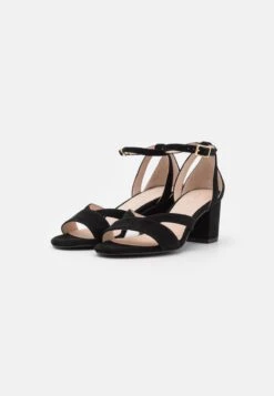 LEATHER WIDE FIT - Riemensandalette - Black 10 LEATHER WIDE FIT - Riemensandalette - Black -Bekleidungsgeschäft da0420eb983e4b45ba2c1d93a78fccb3