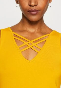Anna Field Top - Dark Yellow -Bekleidungsgeschäft db726c9fb8f1422494535a3cef663a6b