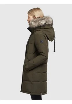 Khujo CLOREN - Wintermantel - Dunkelgrün -Bekleidungsgeschäft e3f76664d3e948c8af1f1871ba0c5bcf