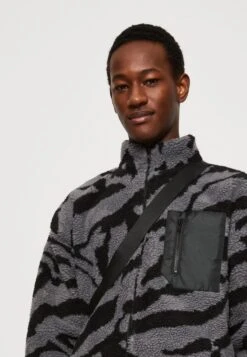 YOURTURN UNISEX - Fleecejacke - Grey -Bekleidungsgeschäft e4ac82e499054d1f8826090370324730