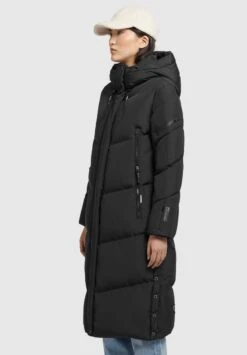 Khujo SONJE 4 - Wintermantel - Schwarz -Bekleidungsgeschäft e65c8f6a473443e6b9479fcdcb29c0a3