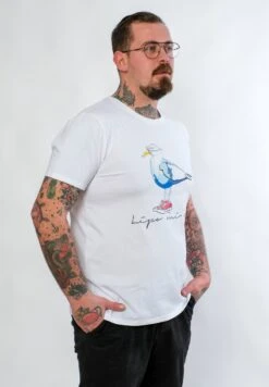 SUMMER - LIPO MI JE - T-Shirt Print - White -Bekleidungsgeschäft eb3c7e75e95d4095abf5aa6781ec05fa