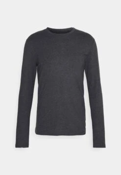 Pier One 7 PACK - Langarmshirt - Mottled Light Grey/white/mottled Dark Grey -Bekleidungsgeschäft ed92a811633b4c4985e1380acb2afd86