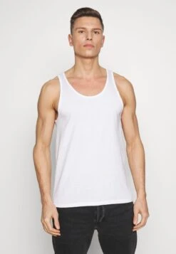 Pier One 2 PACK - Top - White -Bekleidungsgeschäft ef14c75c4d9f467a9e4fd7734ffc23d2