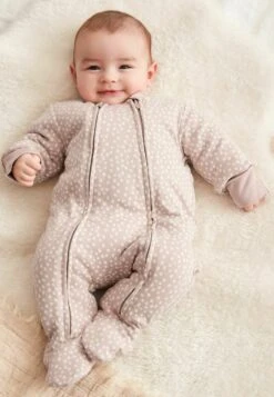 Next 2.5 TOG WADDED SINGLE STANDARD - Strampler - Beige Cream