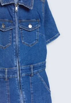 Stradivarius Jumpsuit - Dark Blue Denim -Bekleidungsgeschäft f12f976f53c94bf087c478f385d74101