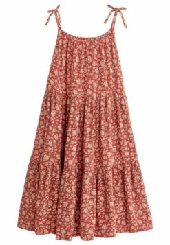 Next TIERED STRAPPY STANDARD - Freizeitkleid - Orange Ditsy -Bekleidungsgeschäft f1e4ce8eb1af4c51ad786ca386f3ee7b