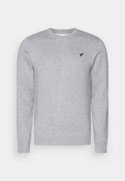 Pier One Sweatshirt - Black/mottled Grey -Bekleidungsgeschäft f85f733d74fa48c4b308f21d90c61eeb