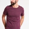 Pier One T-Shirt Basic - Bordeaux Melange -Bekleidungsgeschäft f8786116f078433ead2135d29ff876ec