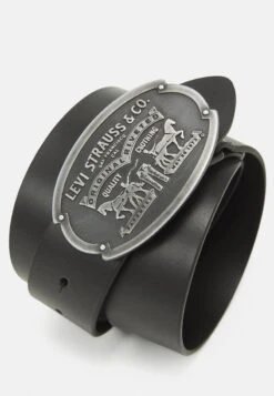 BILLY PLAQUE BELT - Gürtel - Regular Black -Bekleidungsgeschäft fec1151e5fc24306993d89553e5f98a6