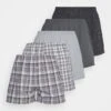Pier One 5 PACK - Boxershorts - Black/grey/white -Bekleidungsgeschäft fecc50ee078b472b9c6298f11e57aac3