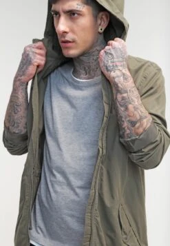 Pier One Parka - Khaki -Bekleidungsgeschäft ffa45efc2dcd46dca209c3efa063c7ea